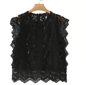 Stylish Sleeveless Blouse